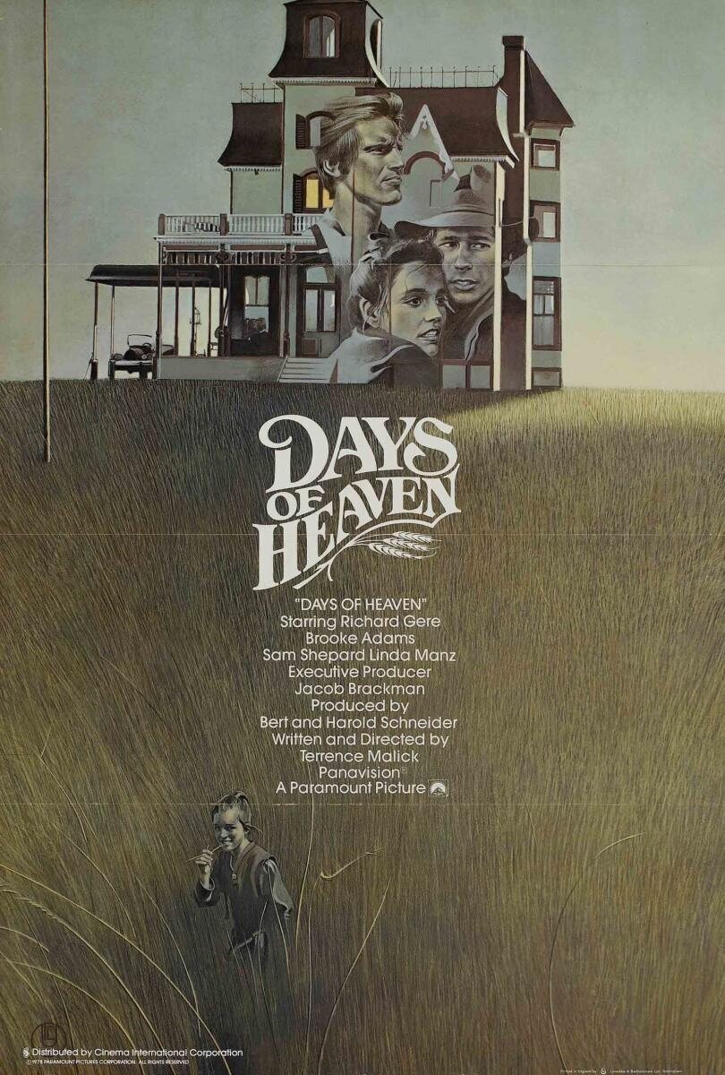 Poster of Days of Heaven - Estados Unidos