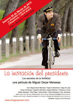 Poster La invitación del presidente