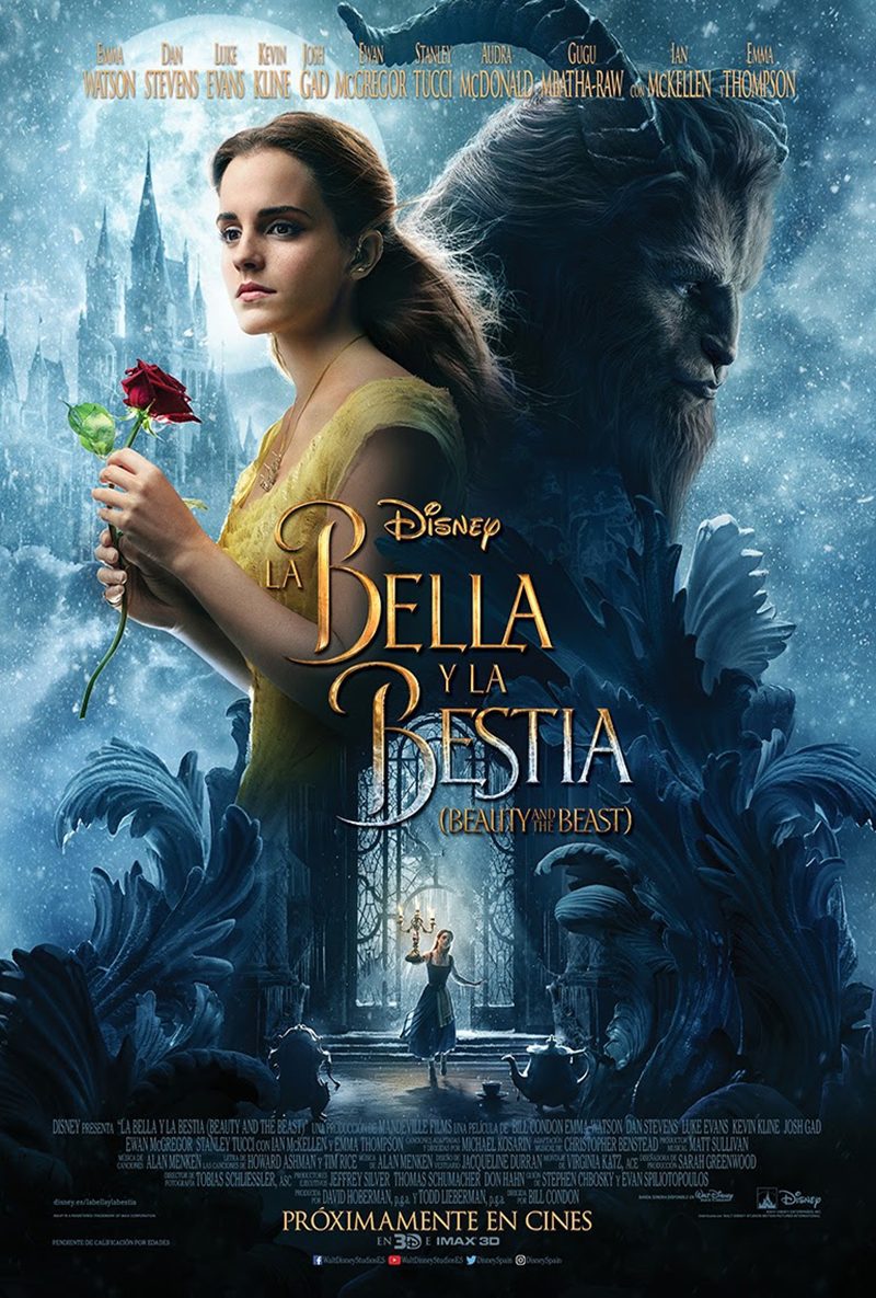 Poster of Beauty and the Beast - España #2