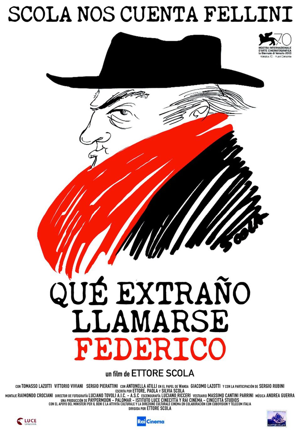 Poster of Che strano chiamarsi Federico - España