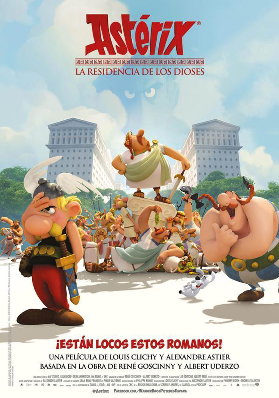 Poster of Asterix and Obelix: Mansion of the Gods - España