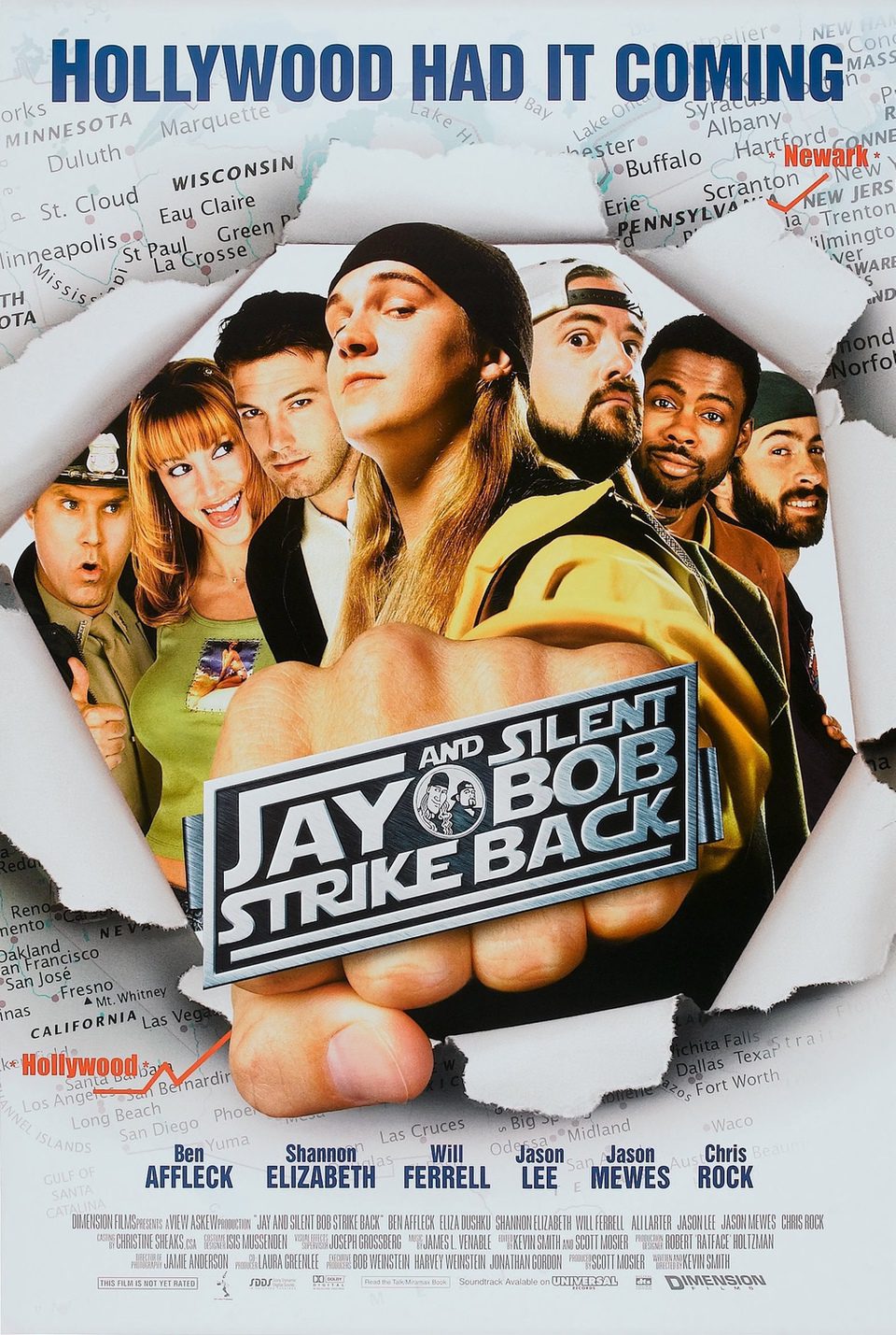 Poster of Jay and Silent Bob Strike Back - Estados Unidos