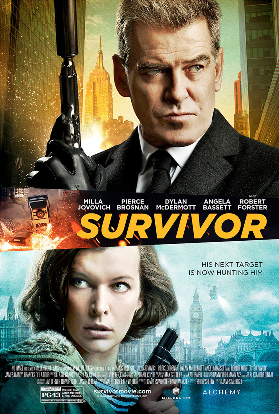 Poster of Survivor - Estados Unidos
