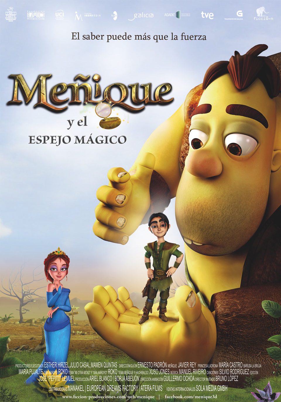 Poster of The Princess and the Magic Mirror - España 2