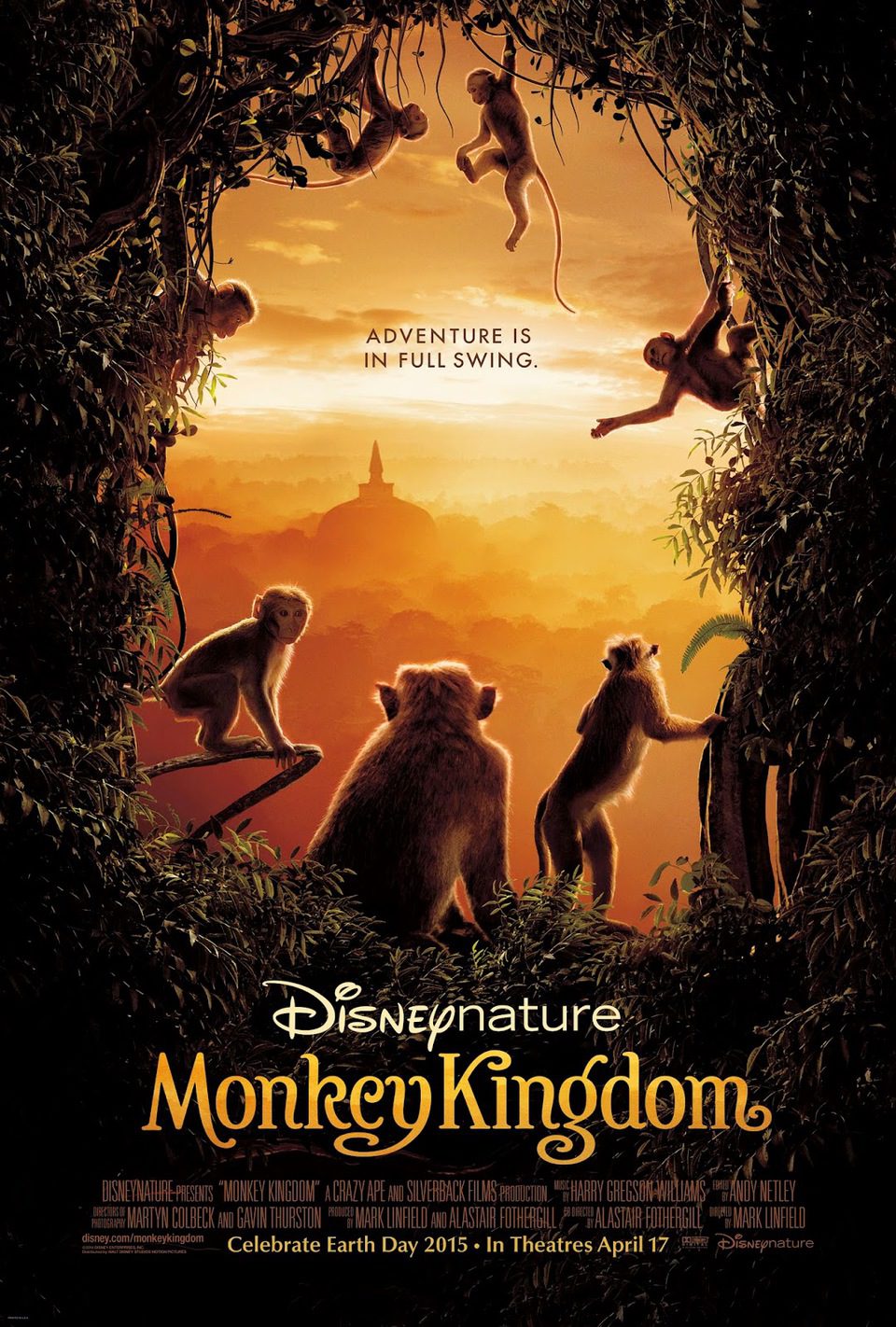 Poster of Monkey Kingdom - Estados Unidos