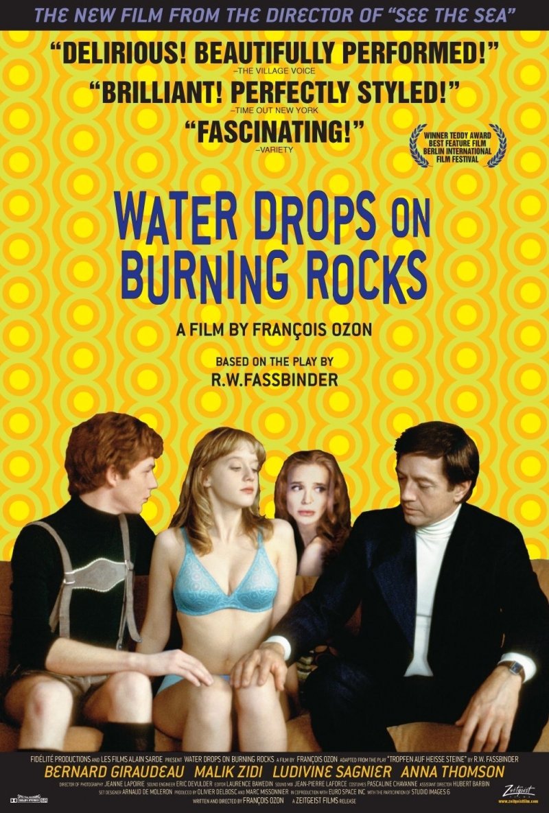 Poster of Water drops on burning rocks - Estados Unidos
