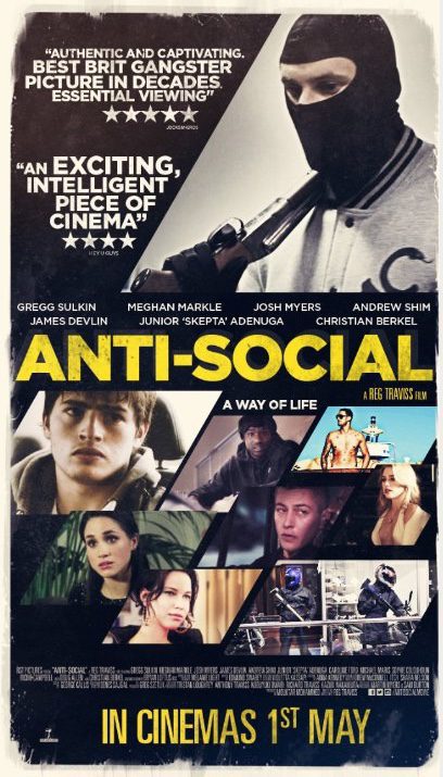Poster of Anti-Social - Reino Unido