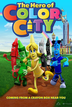 Poster The Hero of Color City