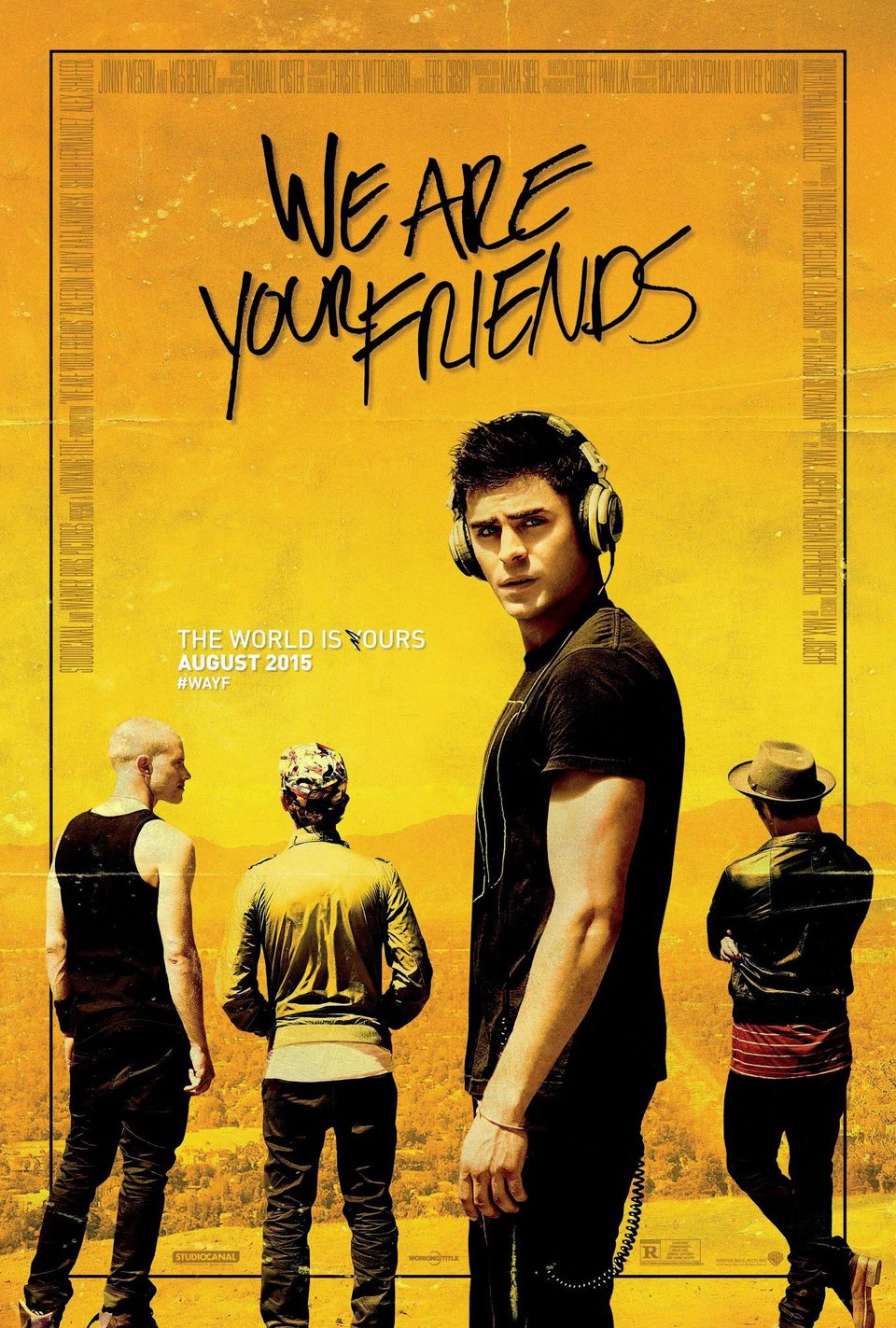 Internacional poster for We Are Your Friends