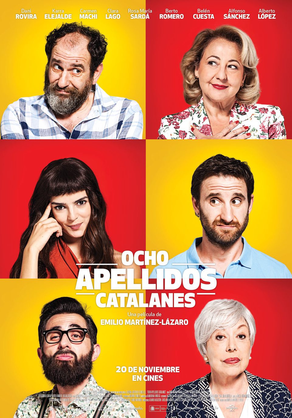 Poster of Ocho apellidos catalanes - España