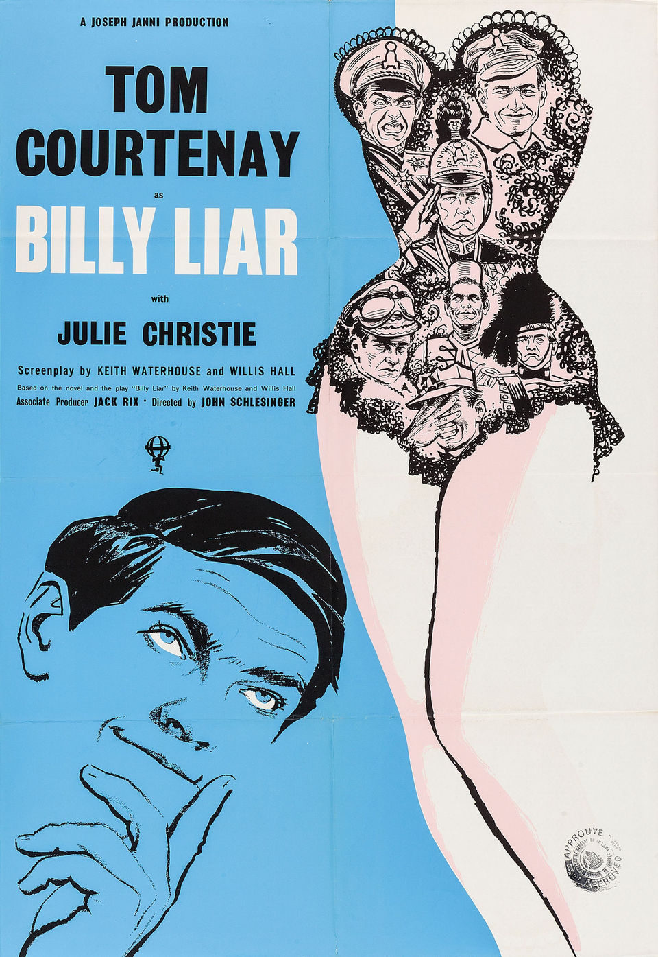 Poster of Billy Liar - Reino Unido