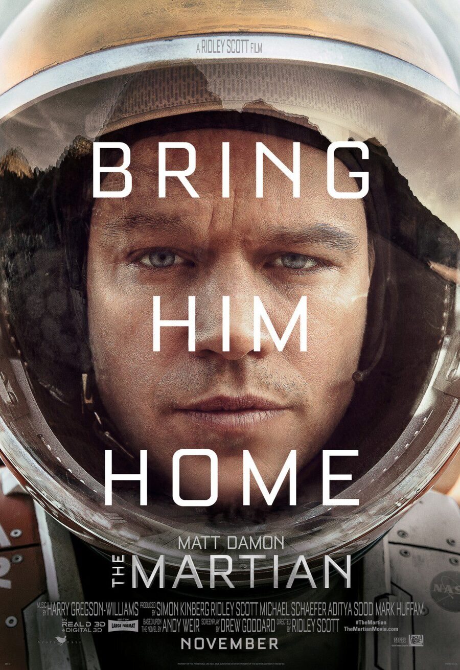 Poster of The Martian - EEUU