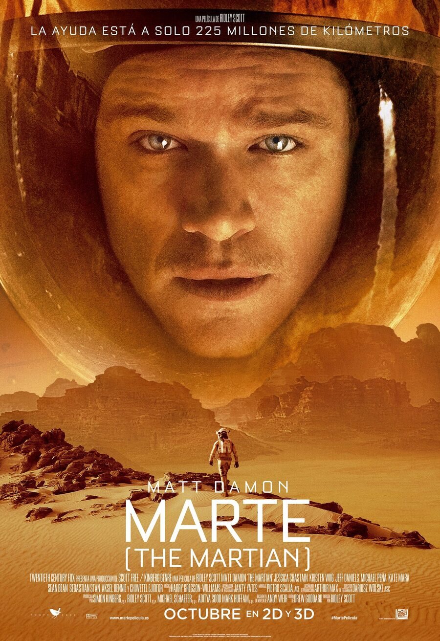Poster of The Martian - España