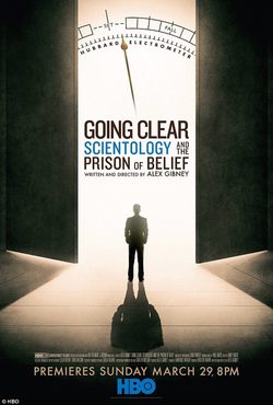 Poster Going Clear: Scientology and the Prison of Belief