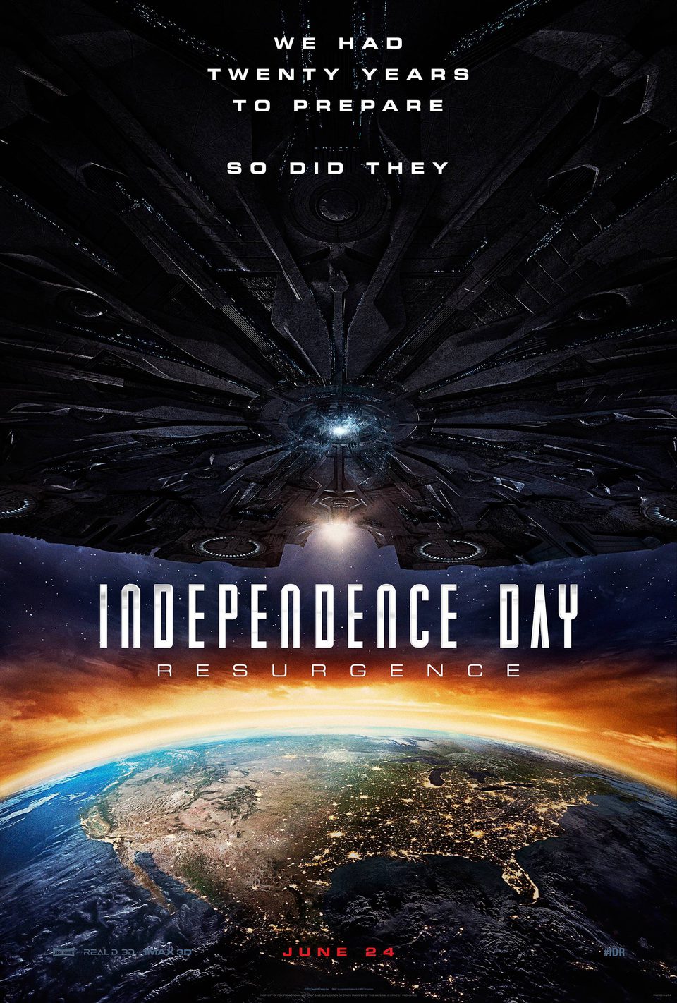 Poster of Independence Day: Resurgence - EE.UU.