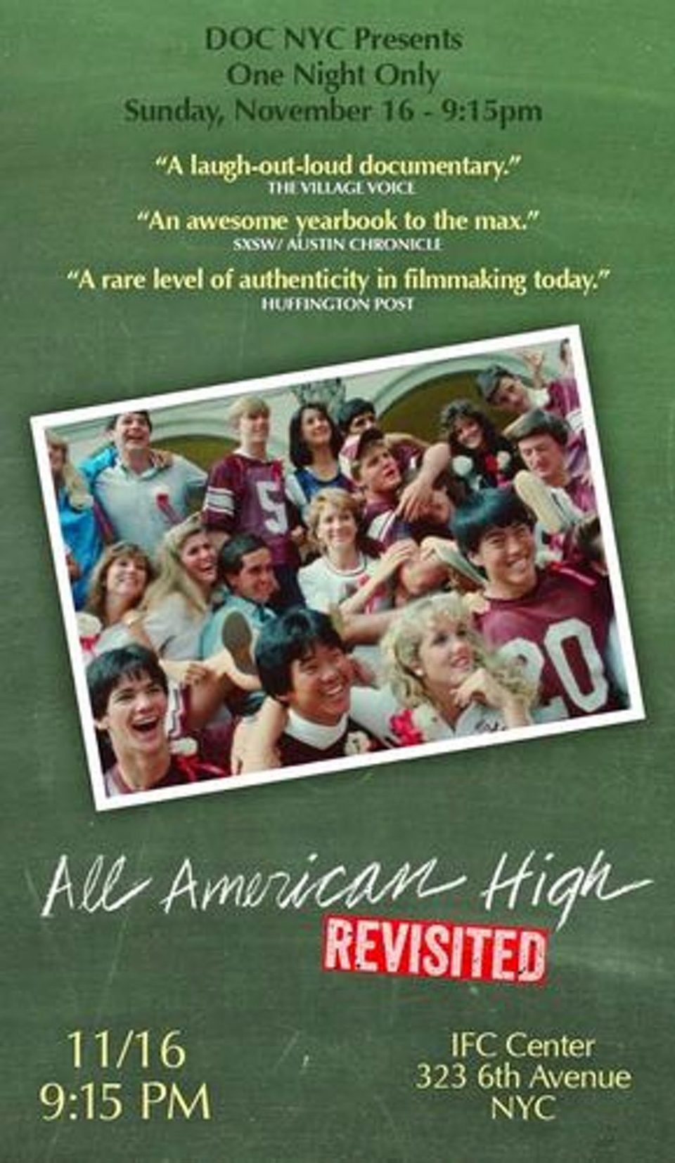 Poster of All American High Revisited - Internacional