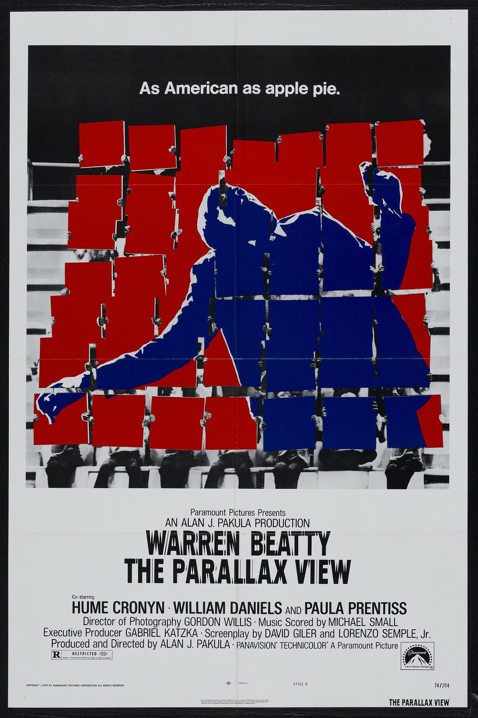 Poster of The Parallax View - EEUU