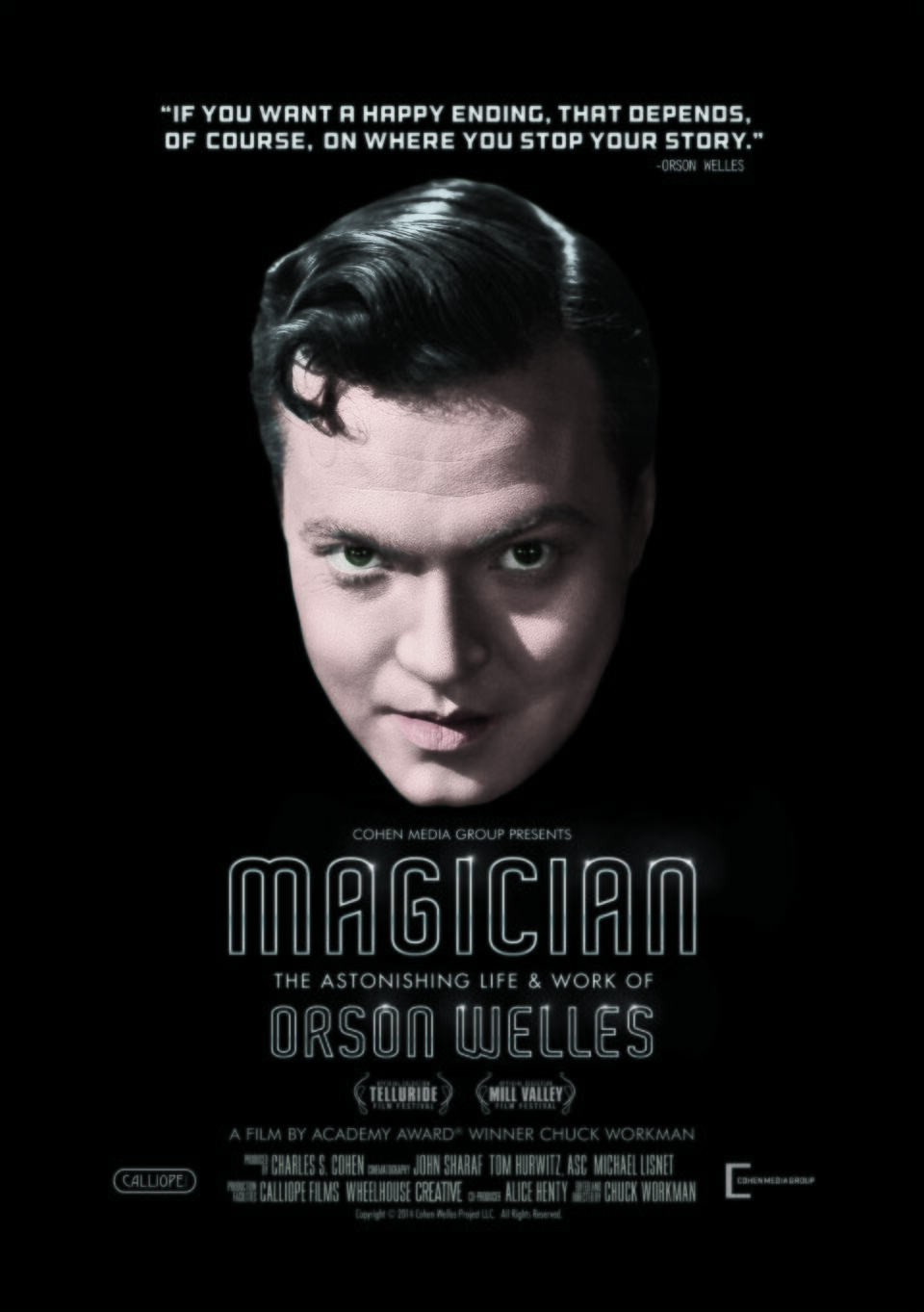 Poster of Magician: The Astonishing Life & Work of Orson Welles - Estados Unidos