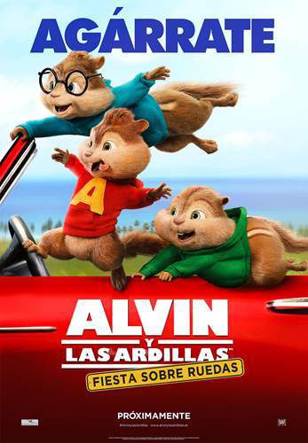 Poster of Alvin and the Chipmunks: The Road Chip - España