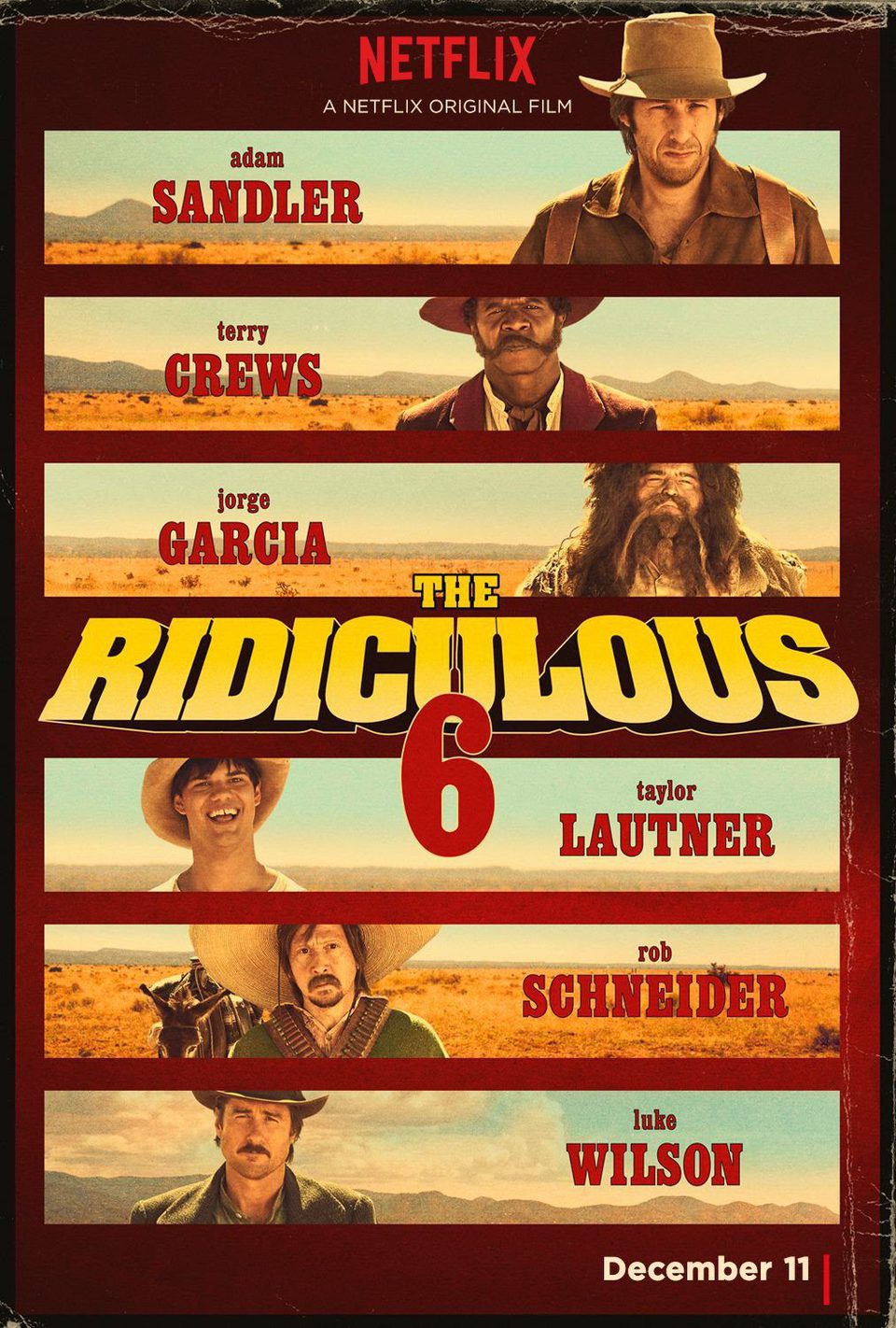 Poster of The Ridiculous 6 - EEUU
