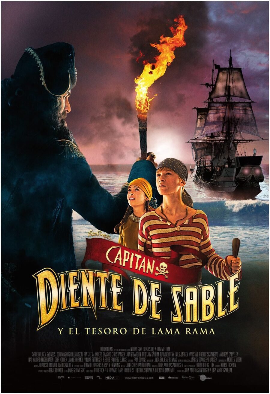 Poster of Captain Sabertooth and the Treasure of Lama Rama - España