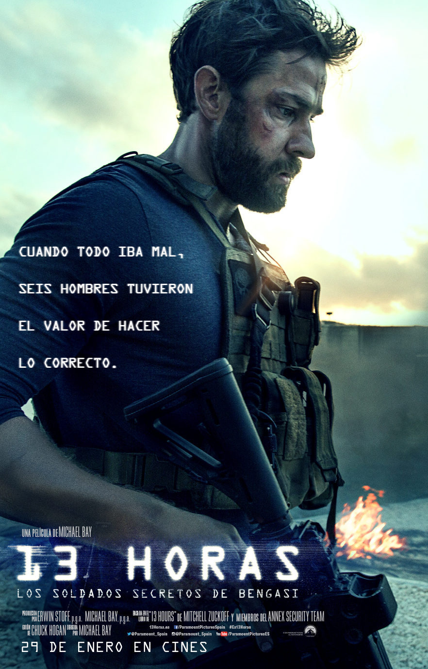 Poster of 13 Hours: The Secret Soldiers of Benghazi - España