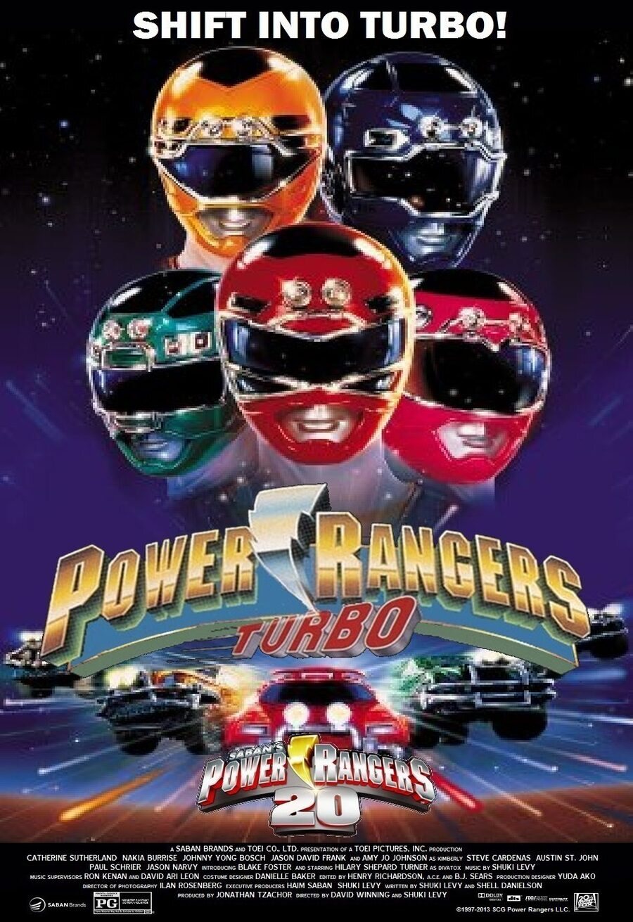 Poster of Turbo: A Power Rangers Movie - Internacional
