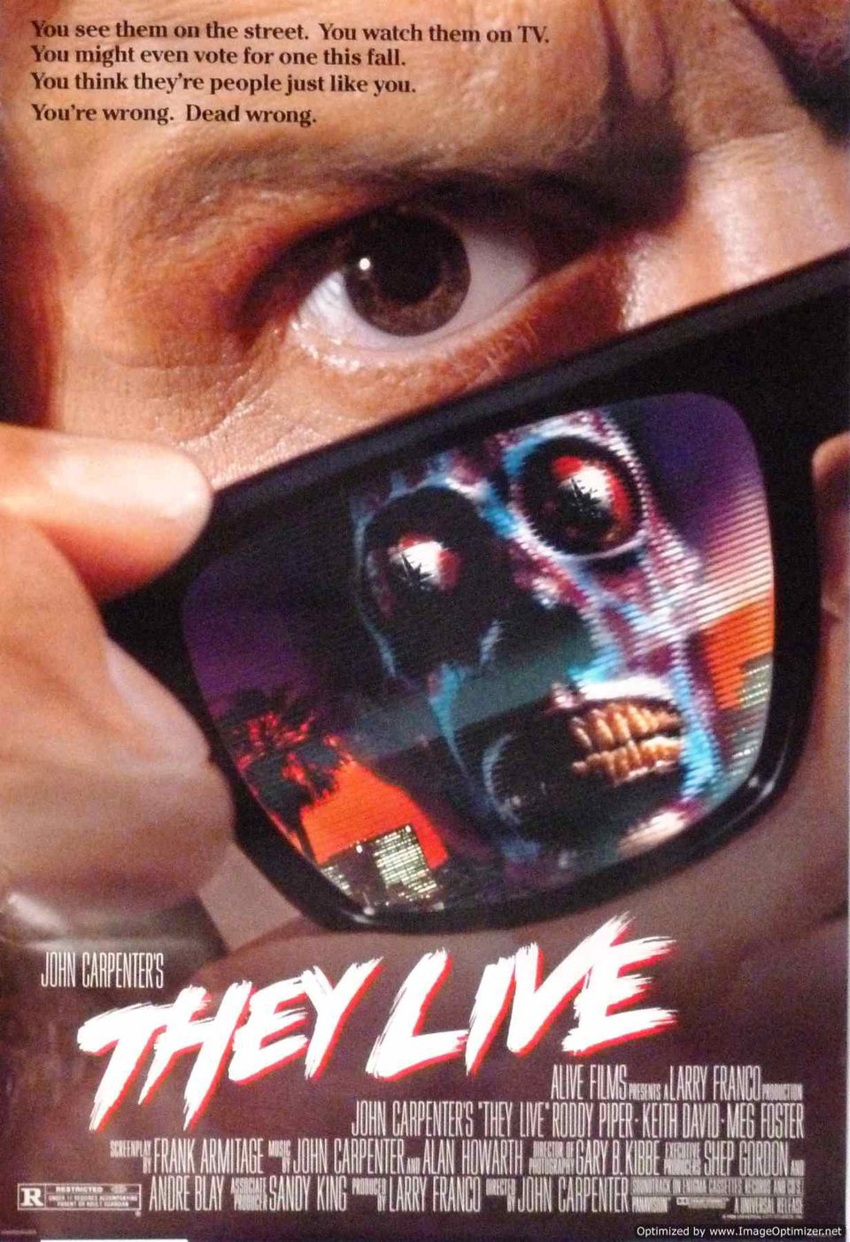 Poster of They Live - Estados Unidos