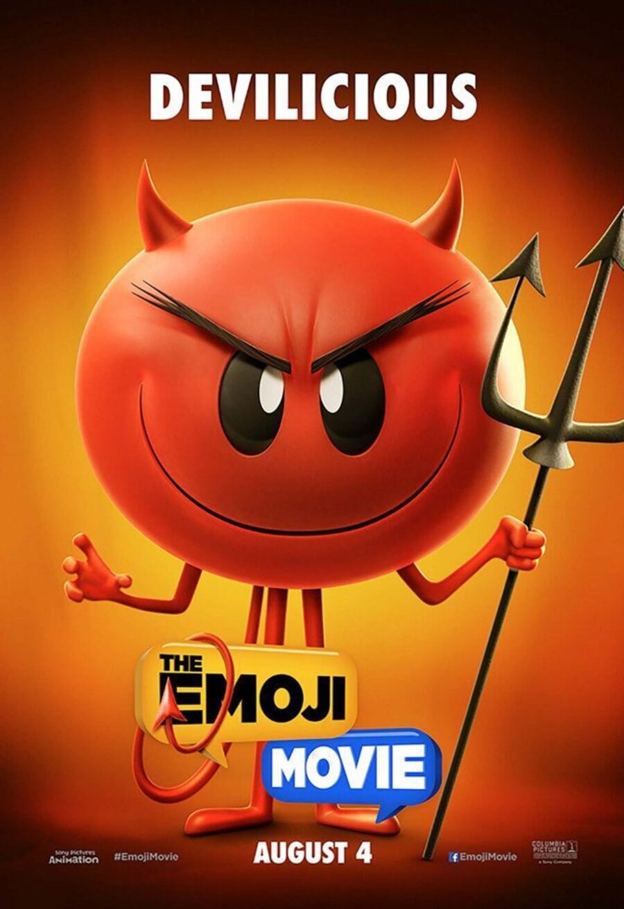 Poster of The Emoji Movie: express yourself - Póster 'Malicioso'