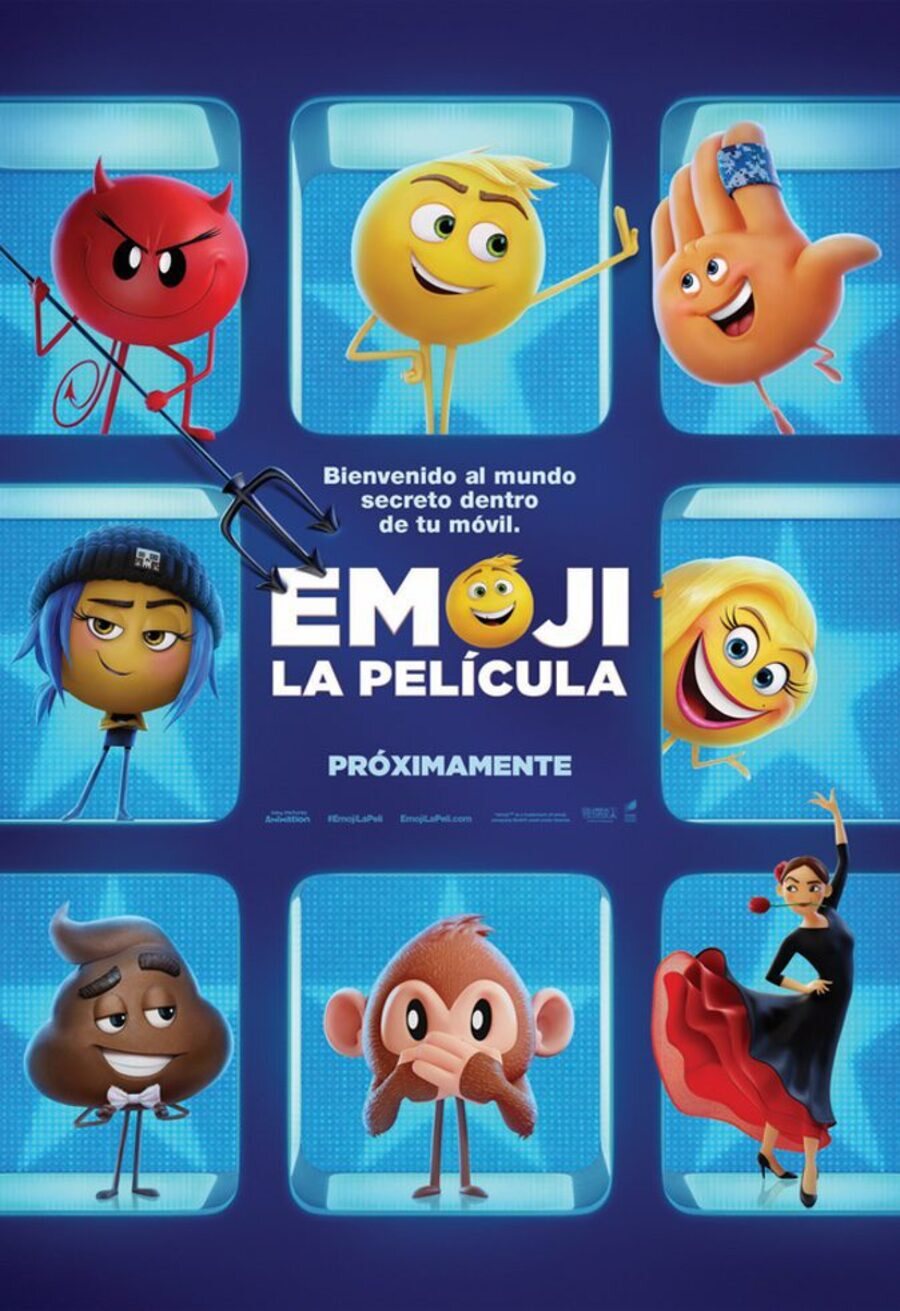 Poster of The Emoji Movie: express yourself - Póster 'Emoji'
