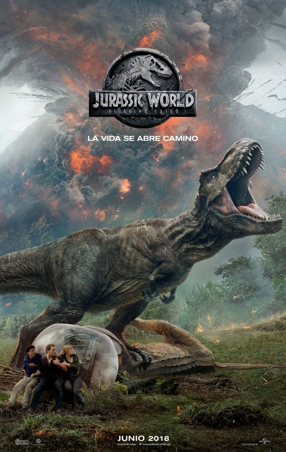 Poster of Jurassic World: Fallen Kingdom - España #1
