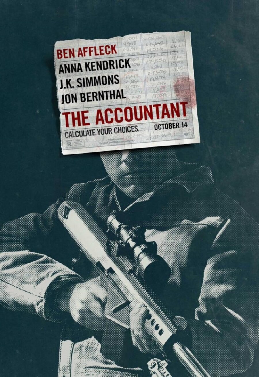 Poster of The Accountant - Teaser #2