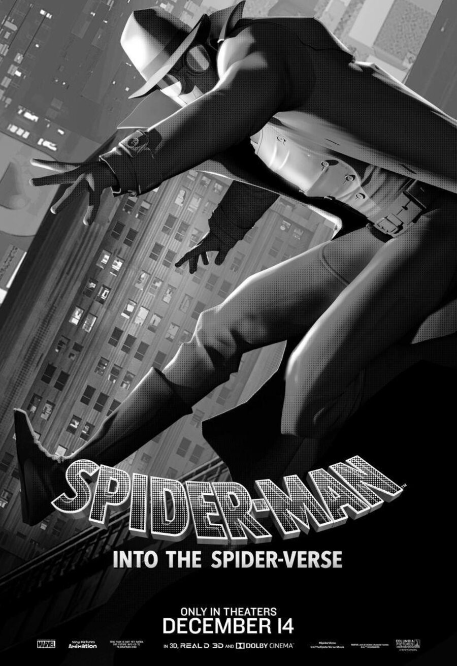 Poster of Spider-Man: Into the Spider-Verse - Póster Spider-Man Noir
