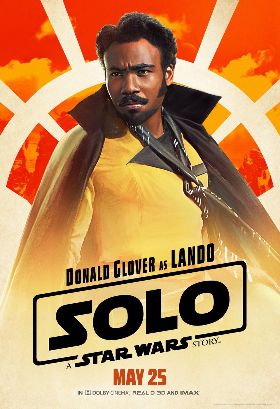 Poster of Solo: A Star Wars Story - Lando #2