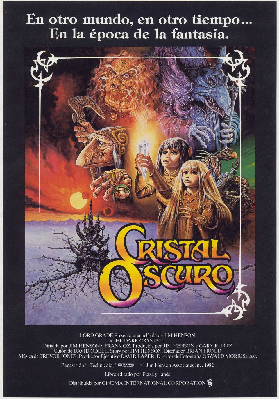 Poster of The Dark Crystal - España