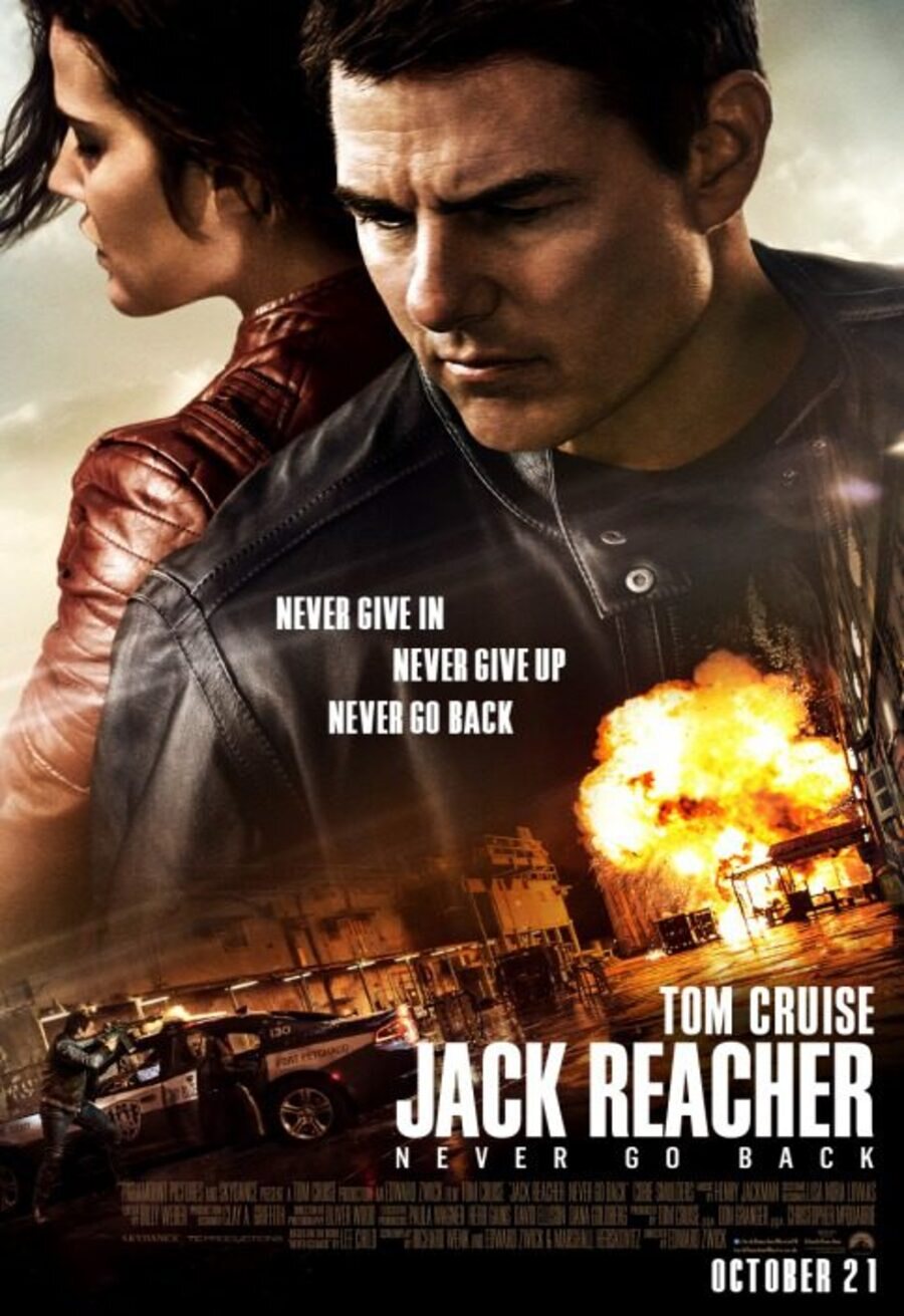Poster of Jack Reacher: Never Go Back - Cartel Estados Unidos