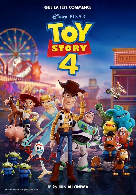 Poster of Toy Story 4 - Francia #1