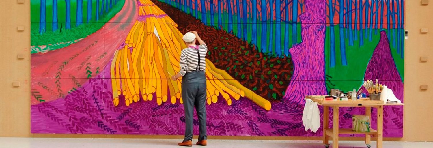 David Hockney at the Royal Academy of Arts