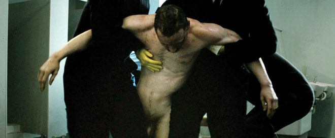 Michael Fassbender naked in 'Hunger'