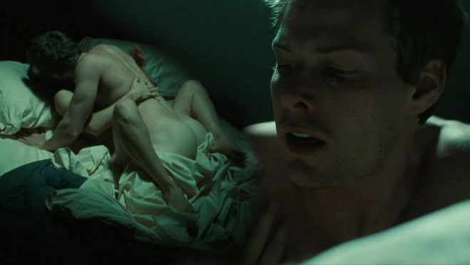 Hunter Parrish naked in 'Hand of God'