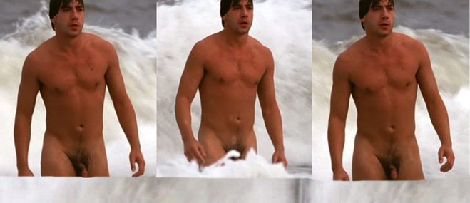Javier Bardem bathes naked in 'The Detective and Death' 
