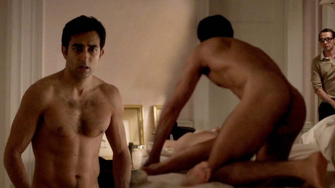 Rahul Khanna naked in 'The Americans'