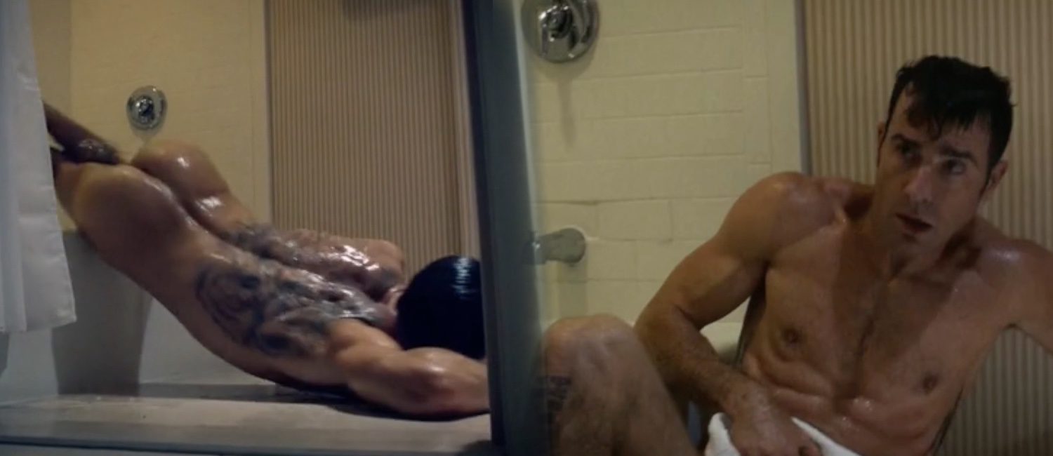 Justin Theroux completely naked, shows his bare ass in 'The Leftovers' series