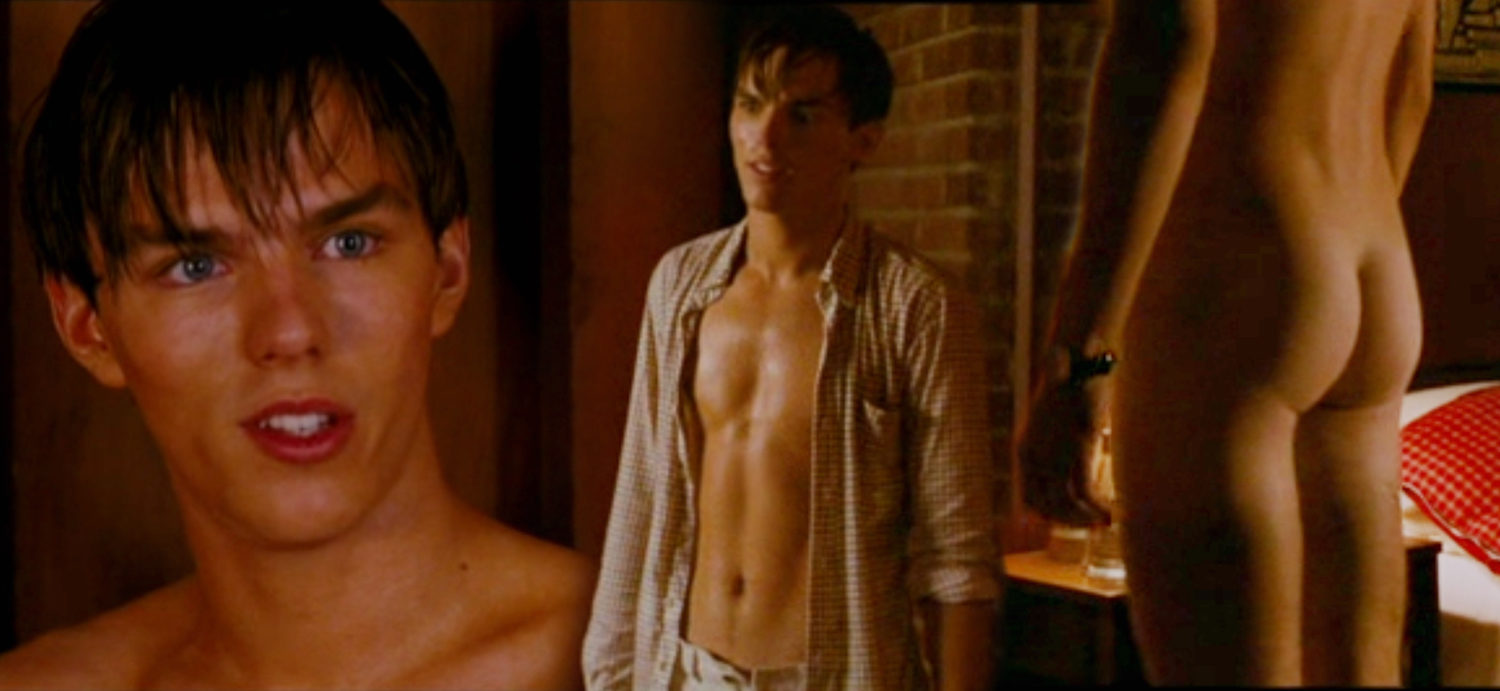 Nicholas Hoult naked in 'A Single Man'
