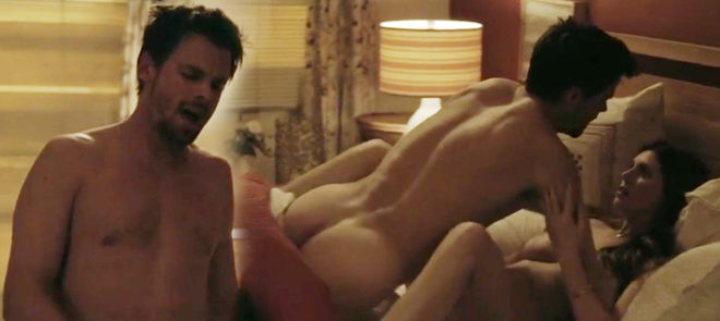Tommy Dewey naked in 'Casual'