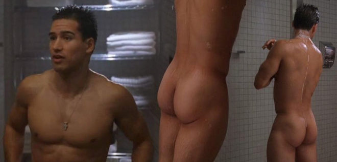 Mario Lopez naked in 'Nip/Tuck'