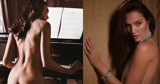 Gal Gadot naked shows her bottom in an Spot for 'Gucci'