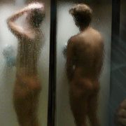 Garrett Clayton naked in 'King Cobra'