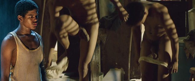 Maykol David Tortolo totally naked shows his penis in 'El rey de La Habana'