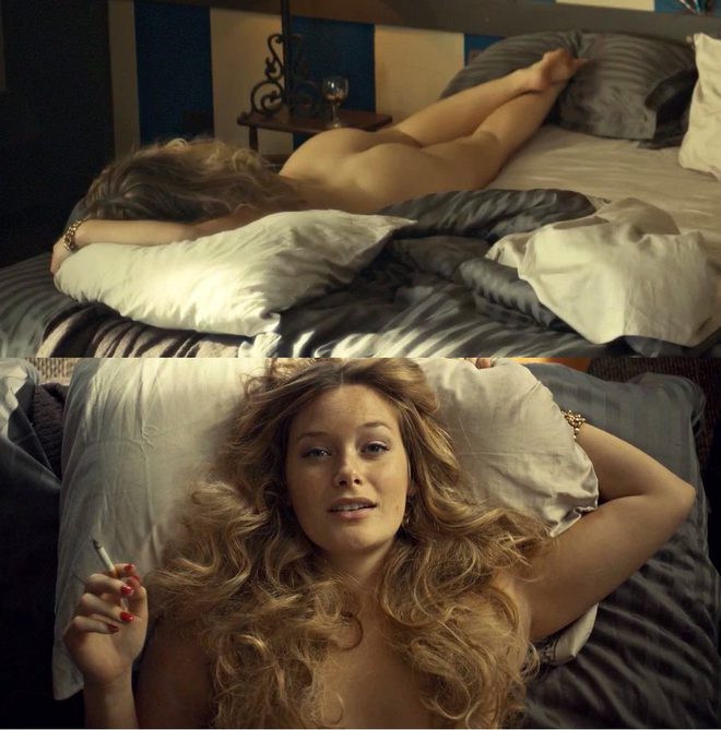 Rachel Keller totally naked shows her bottom in 'Fargo'